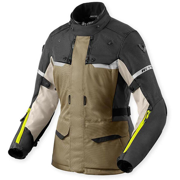Rev'it - Veste femme Outback 4 H2O Ladies Kaki / Anthracite