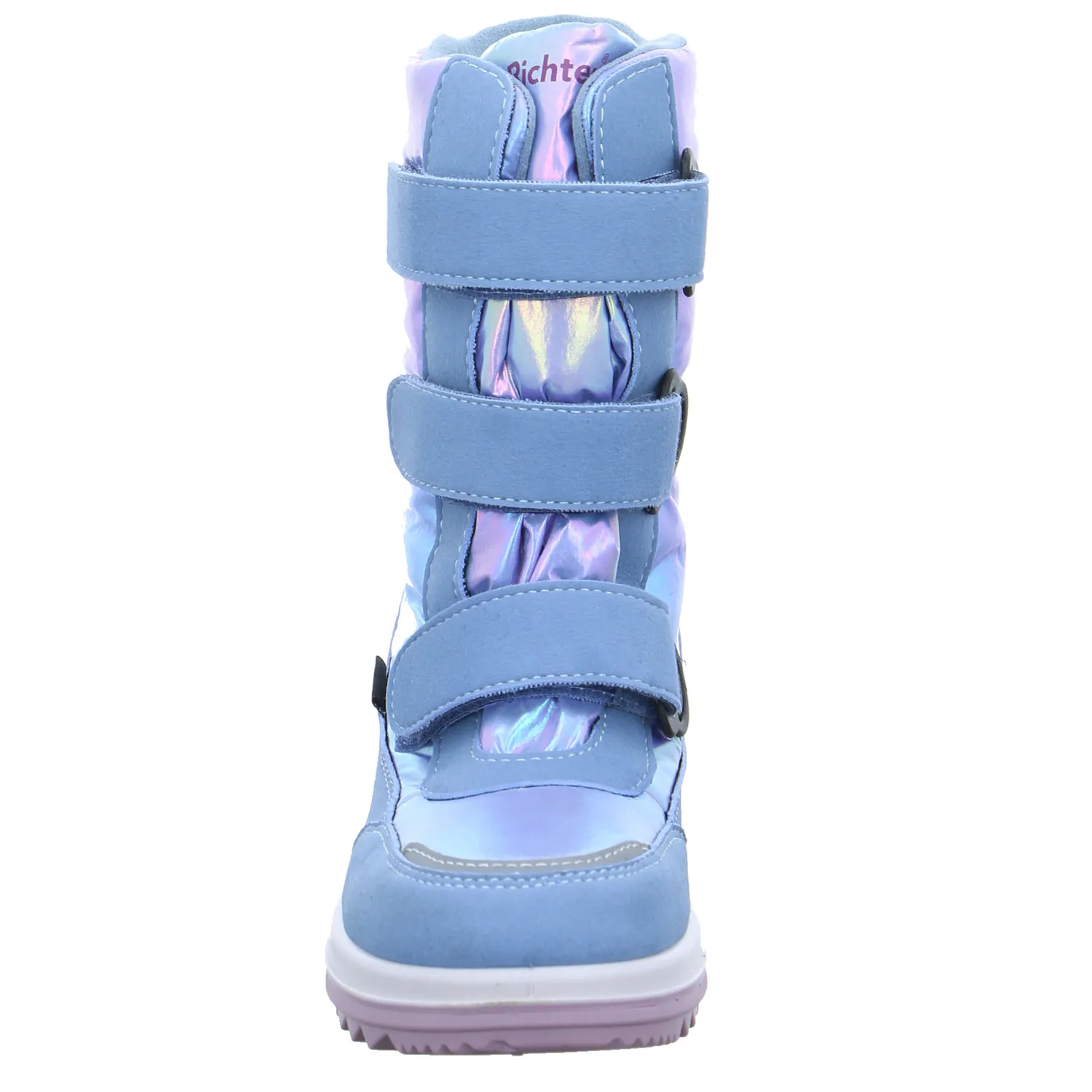 RICHTER Mädchen-Snowboot Membrane Hellblau Textil  Winterstiefel