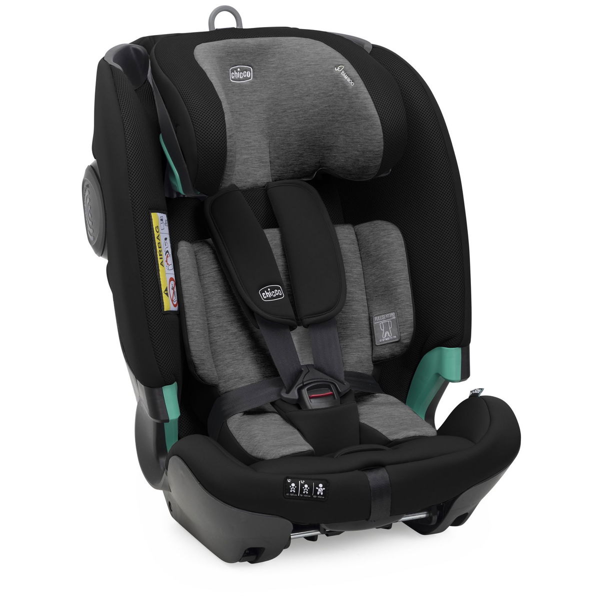 ChiccoChicco   FullSeat 360 i-Size ohne Basis black satin