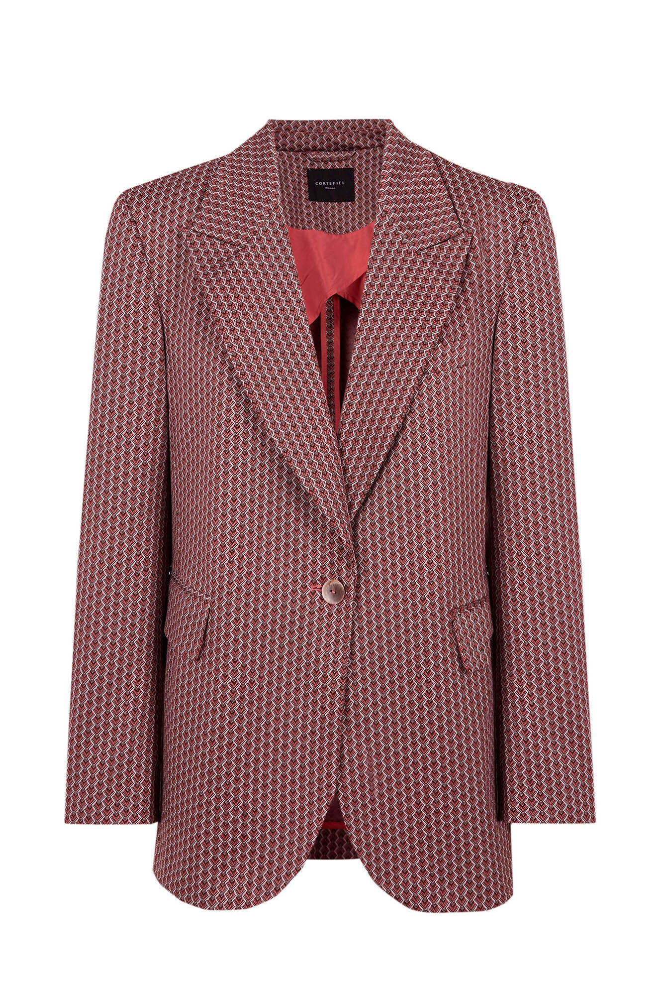 Blazer estampado