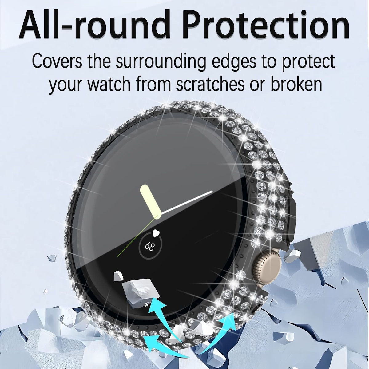 Smart Watch Case Sort Google Pixel Watch