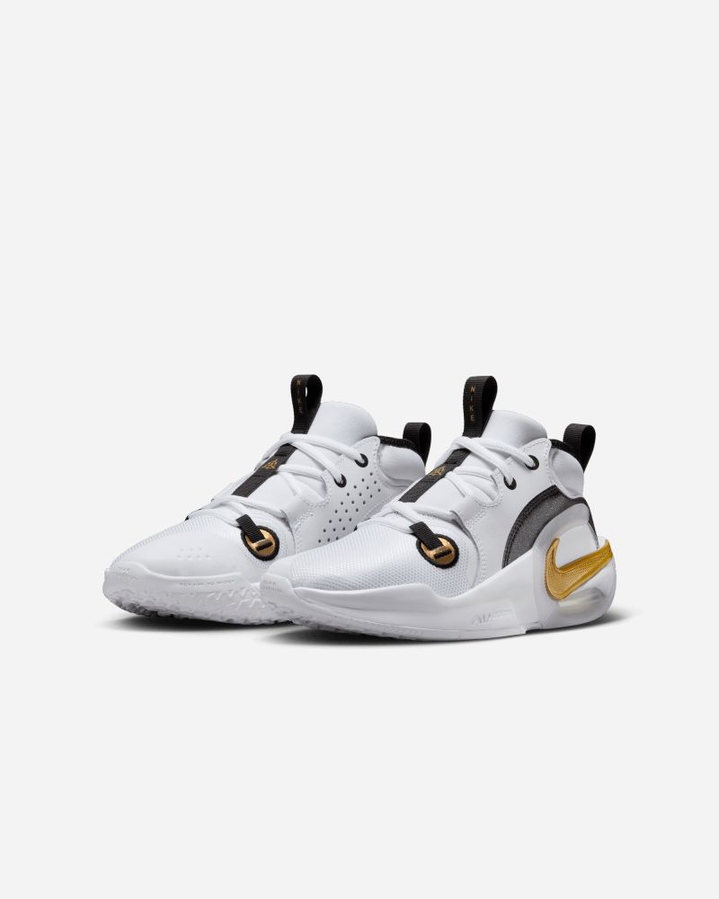 Chaussures de basket Nike Air Zoom Crossover Blanc & Or pour enfant