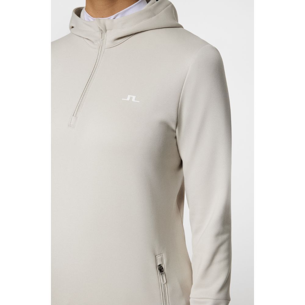 Aerial Quarter Zip Hettegenser Dame Moonbeam