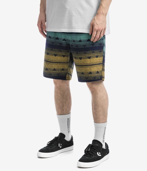 Iriedaily Santo Shorts (navy orange)