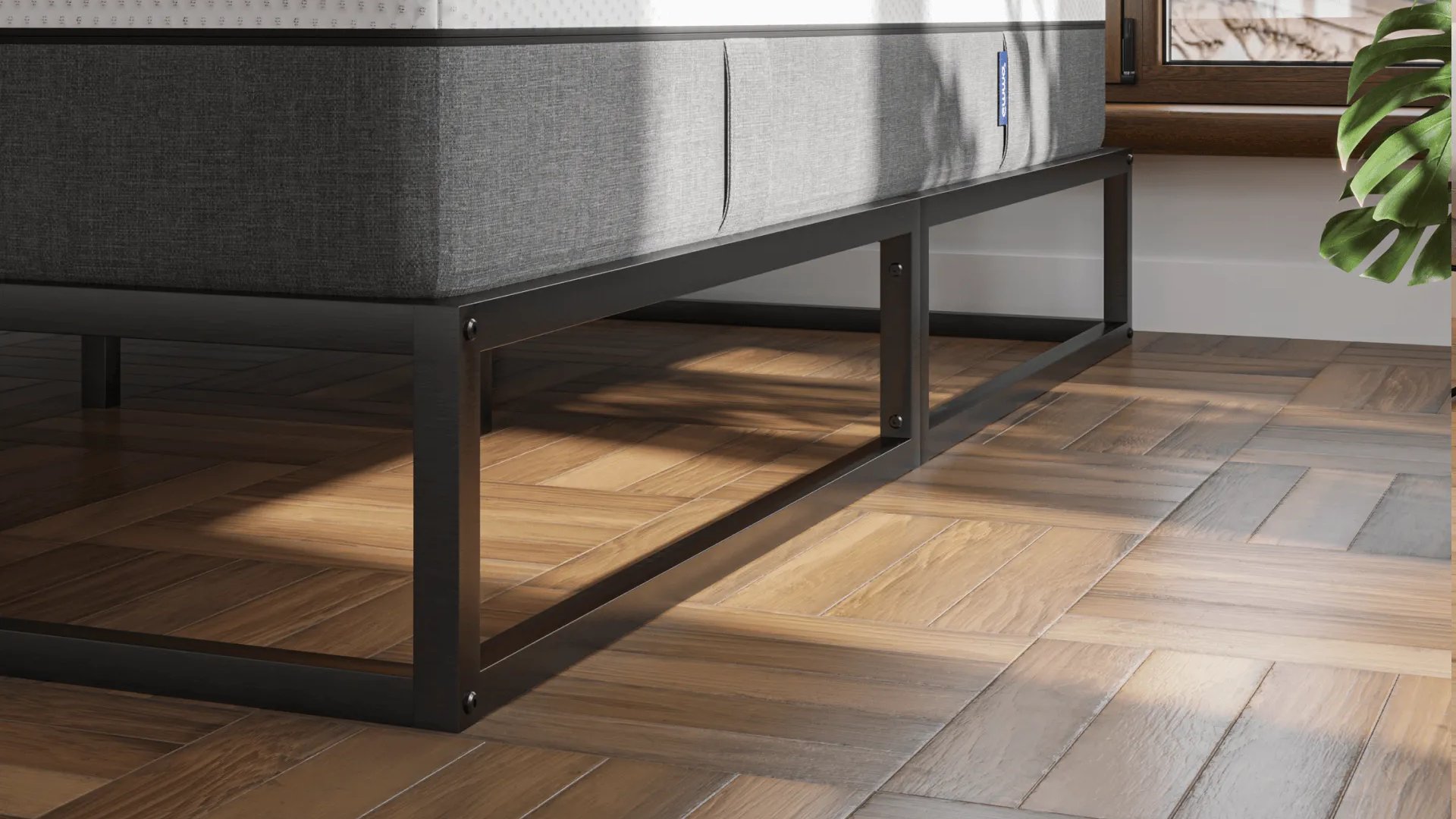Emma Original Metalen Bed: Minimalistisch