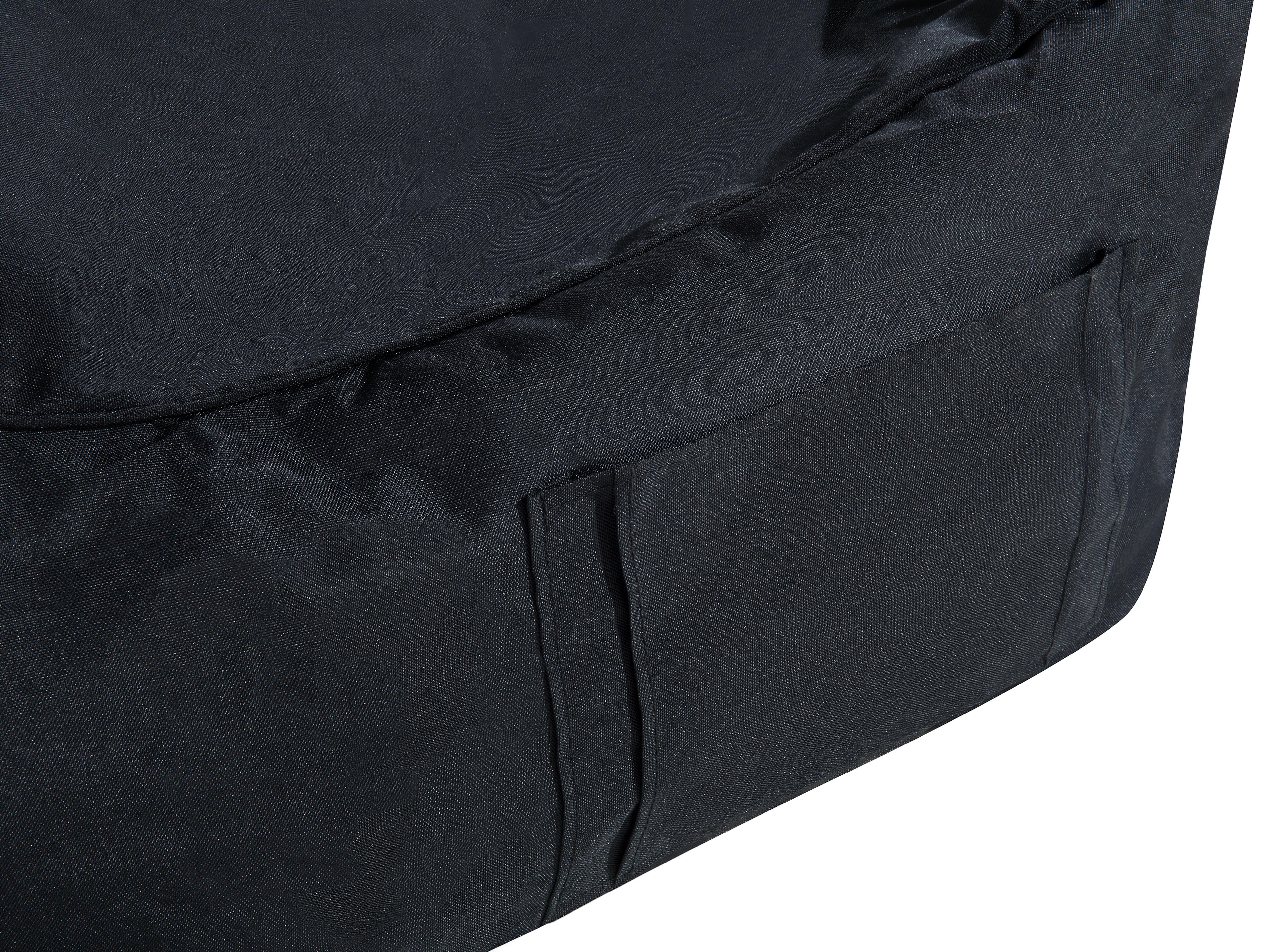 Zitzak 200 L SIESTA 61 cm 100 cm Zwart