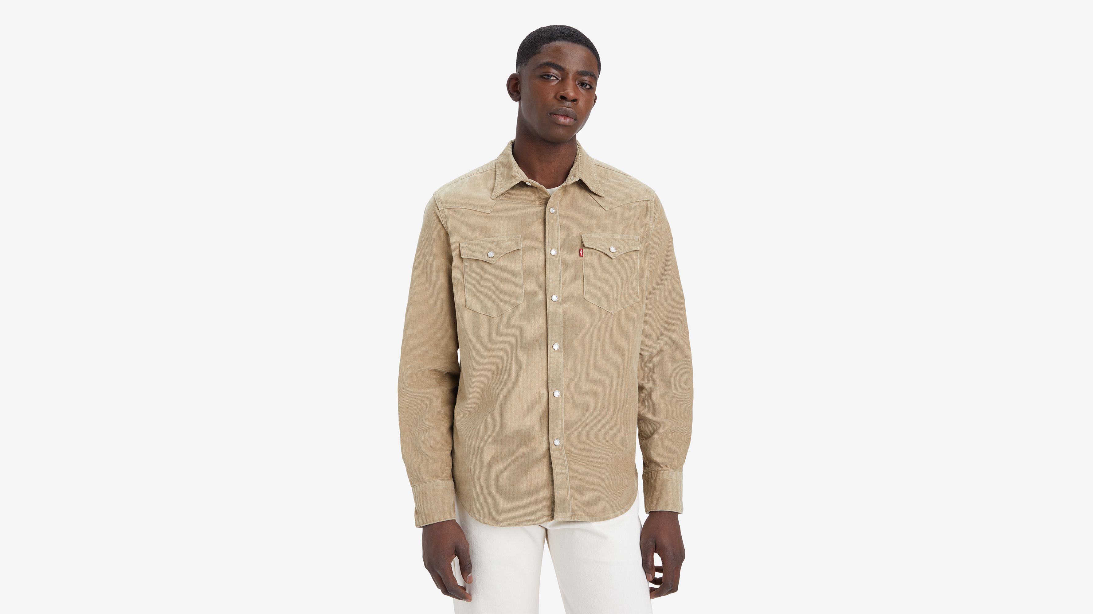 Chemise Western Barstow Standard - True Chino - Gris