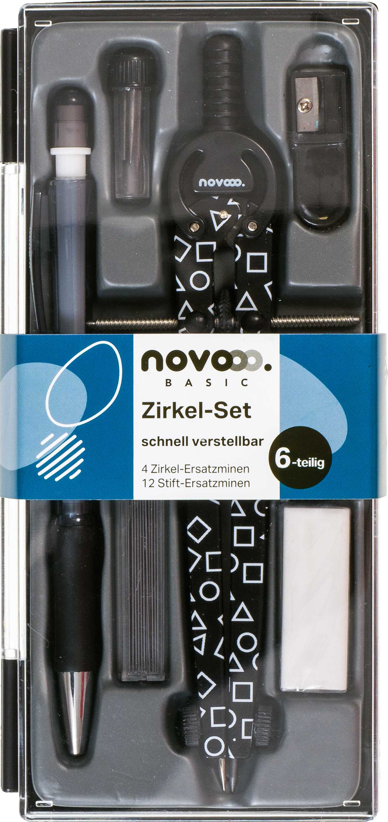 novooo Zirkel-Set 6tlg.