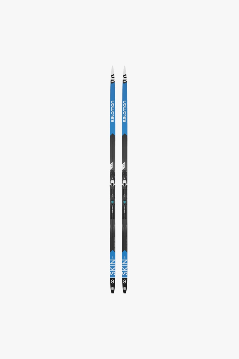 Salomon RC 8 eSKIN Med Langlaufski Set 2122