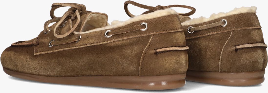 bruine posa mocassins boat loafer veg-shearling