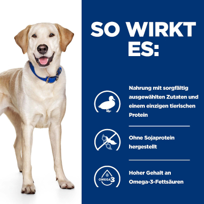 Hill's Vet Hundefutter Prescription Diet d/d 12kg