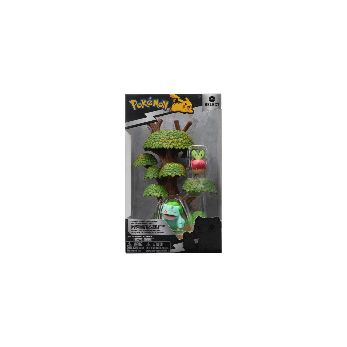 Coffret 2 Pokémon dans leur environnement