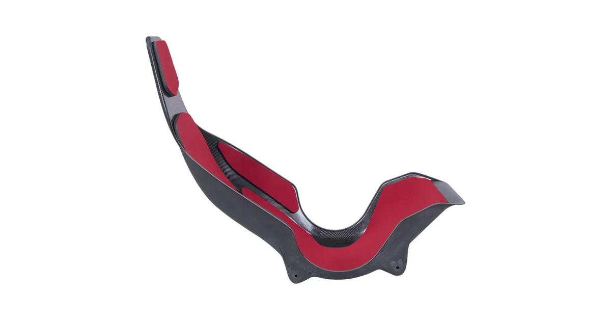 Res-TechX1 Carbon Seat gamestoel  (Rood)