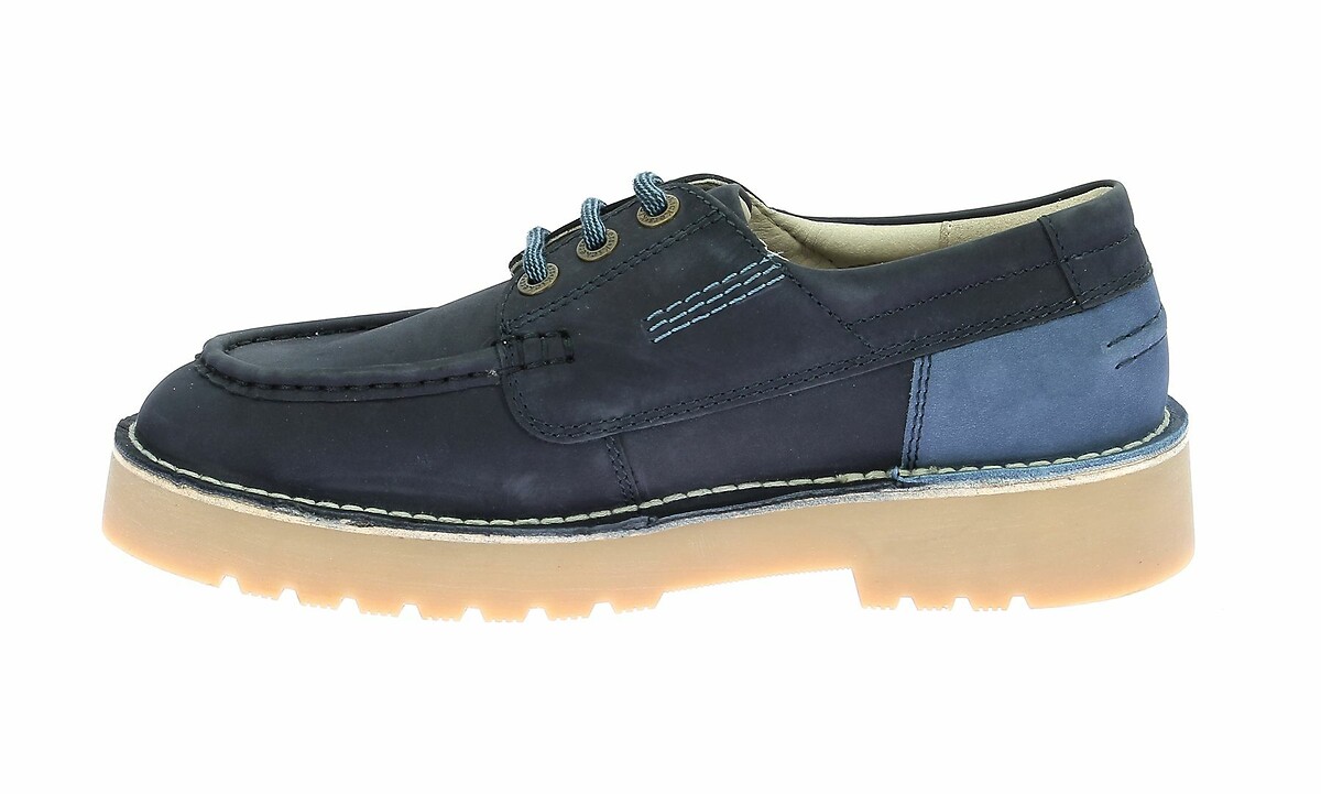 KICKERS<br>Sapatos náuticos de couro Daltrey Boat