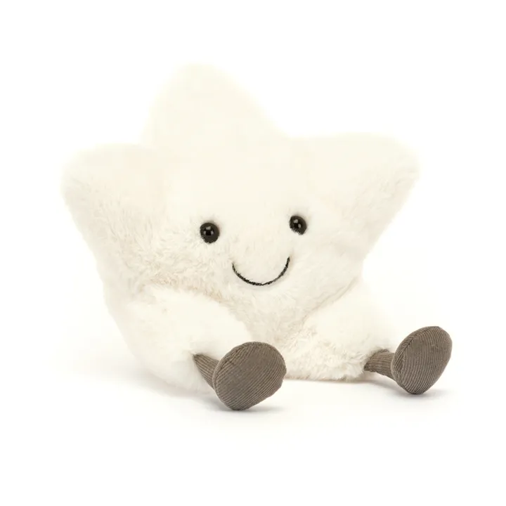 Jellycat Peluche Amusable Etoile | Blanc