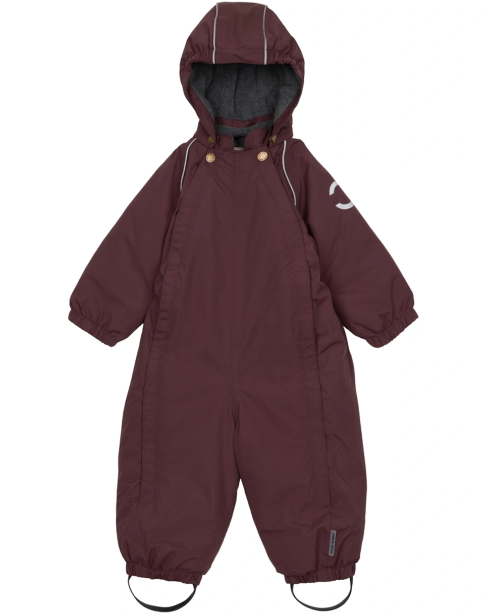 Schneeanzug BABY SOLID in huckleberry
