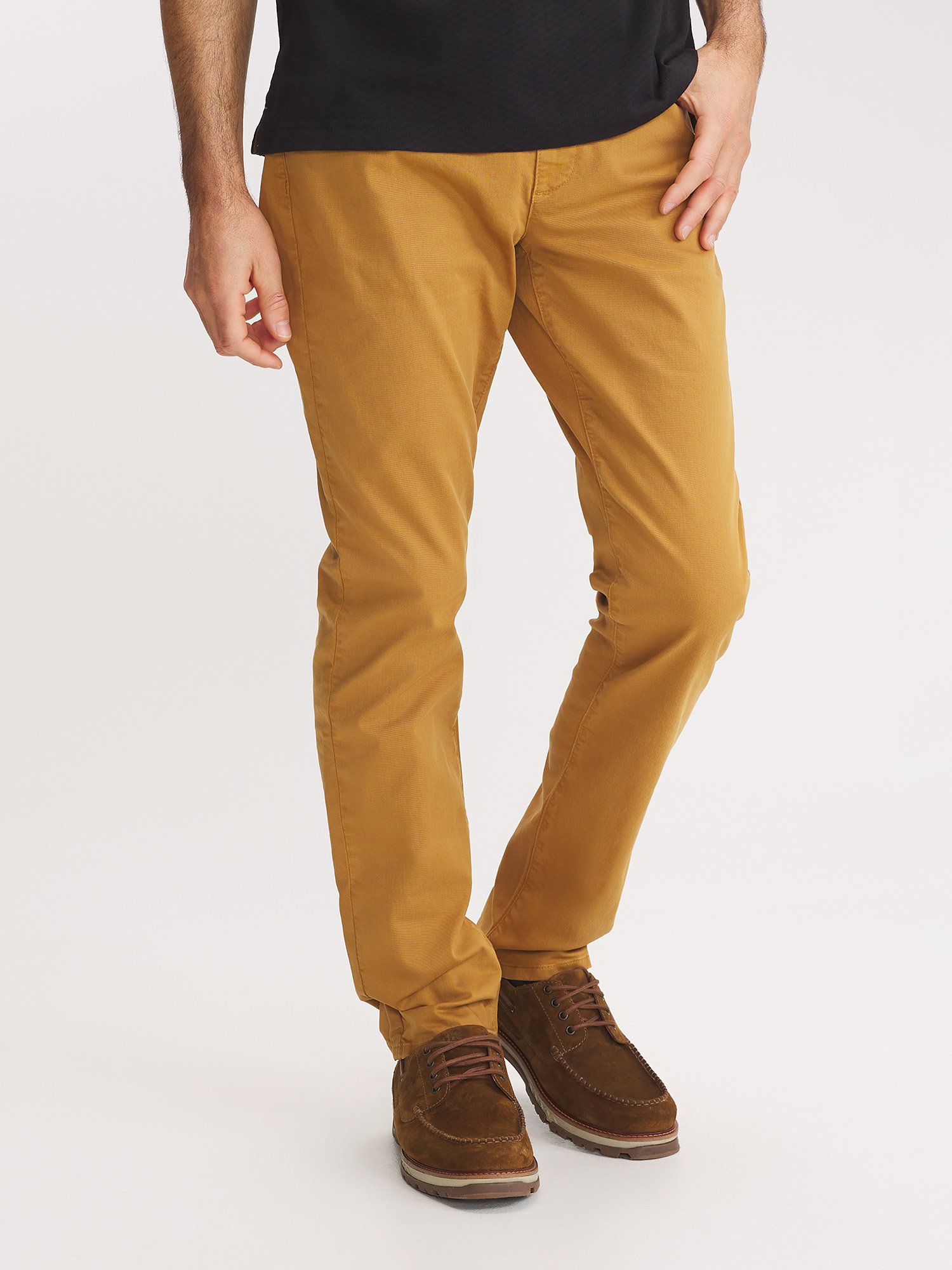 Pantalon Homme Coton Jaune