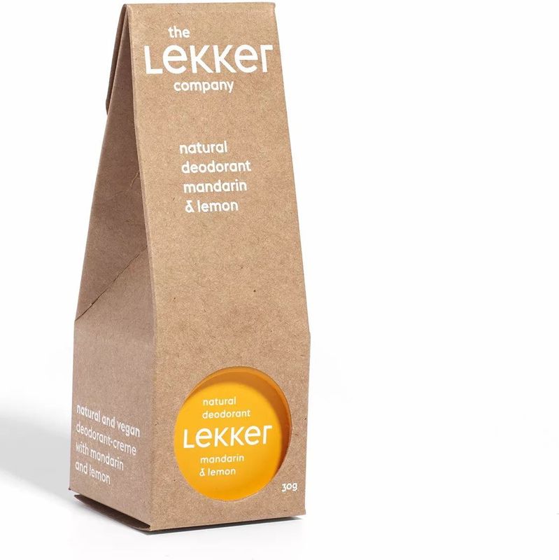 The lekker company deodorant -  Mandarijn & Citroen - 30 ML