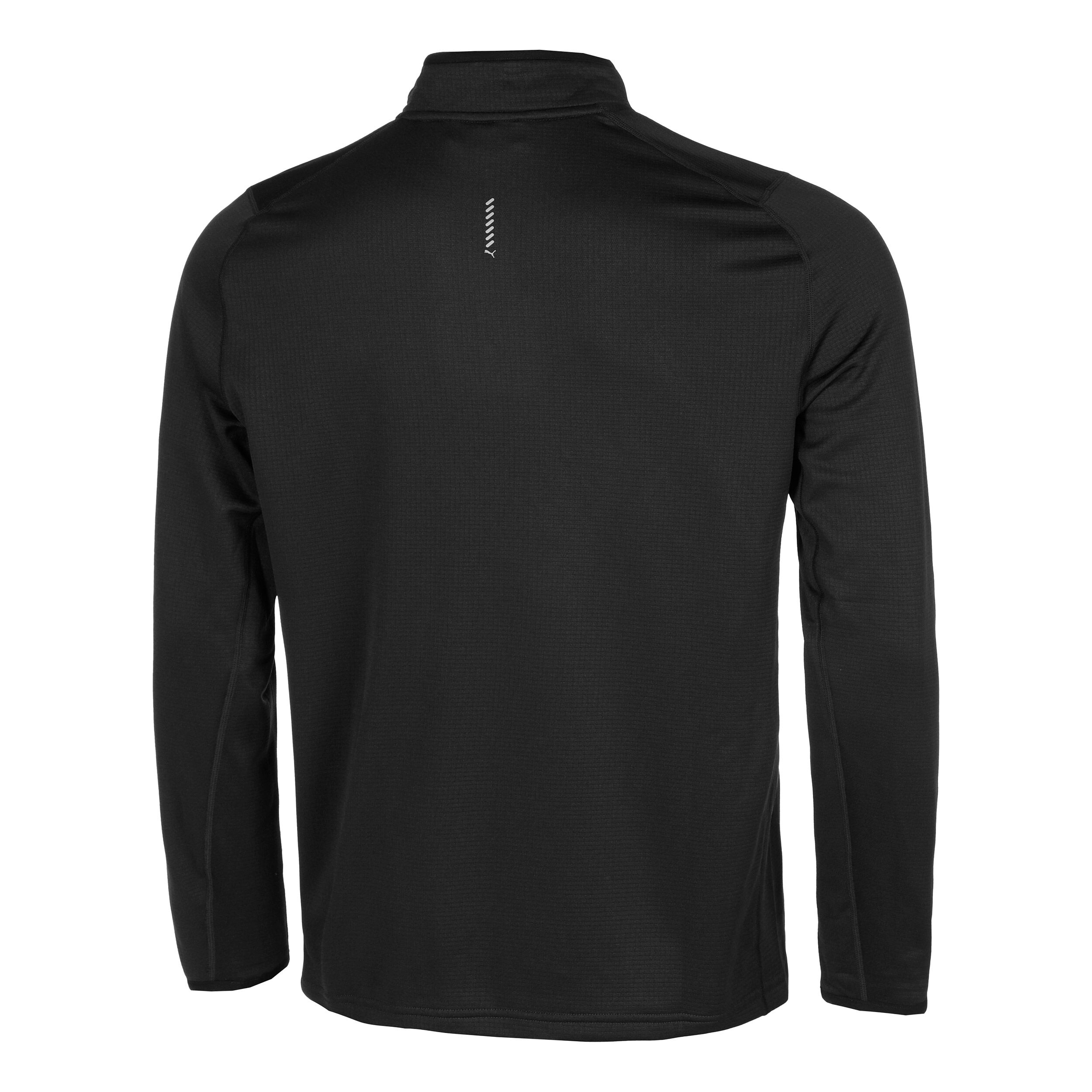 Puma Run Microfleece Half-Zip Top De Course Hommes - Noir