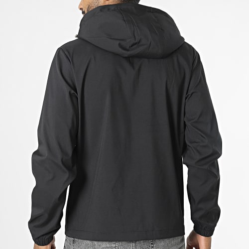 Veste Zippée Capuche Noir