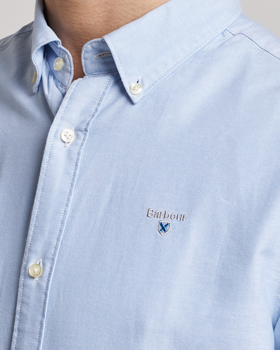 Barbour Lifestyle Tailored Fit Oxtown Shirt Sky Blue