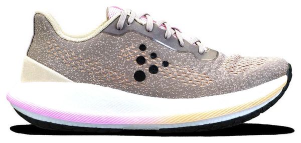 Chaussures Running Craft Pacer Gris/Rose Femme