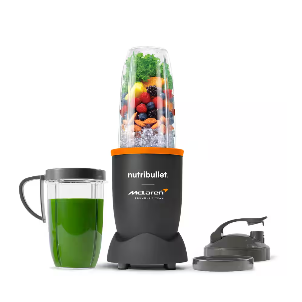 (900ml) McLaren F1 Team Pro 900 Mixer Standmixer Elektrischer Smoothie Maker (NB907GO-MC) - Grau
