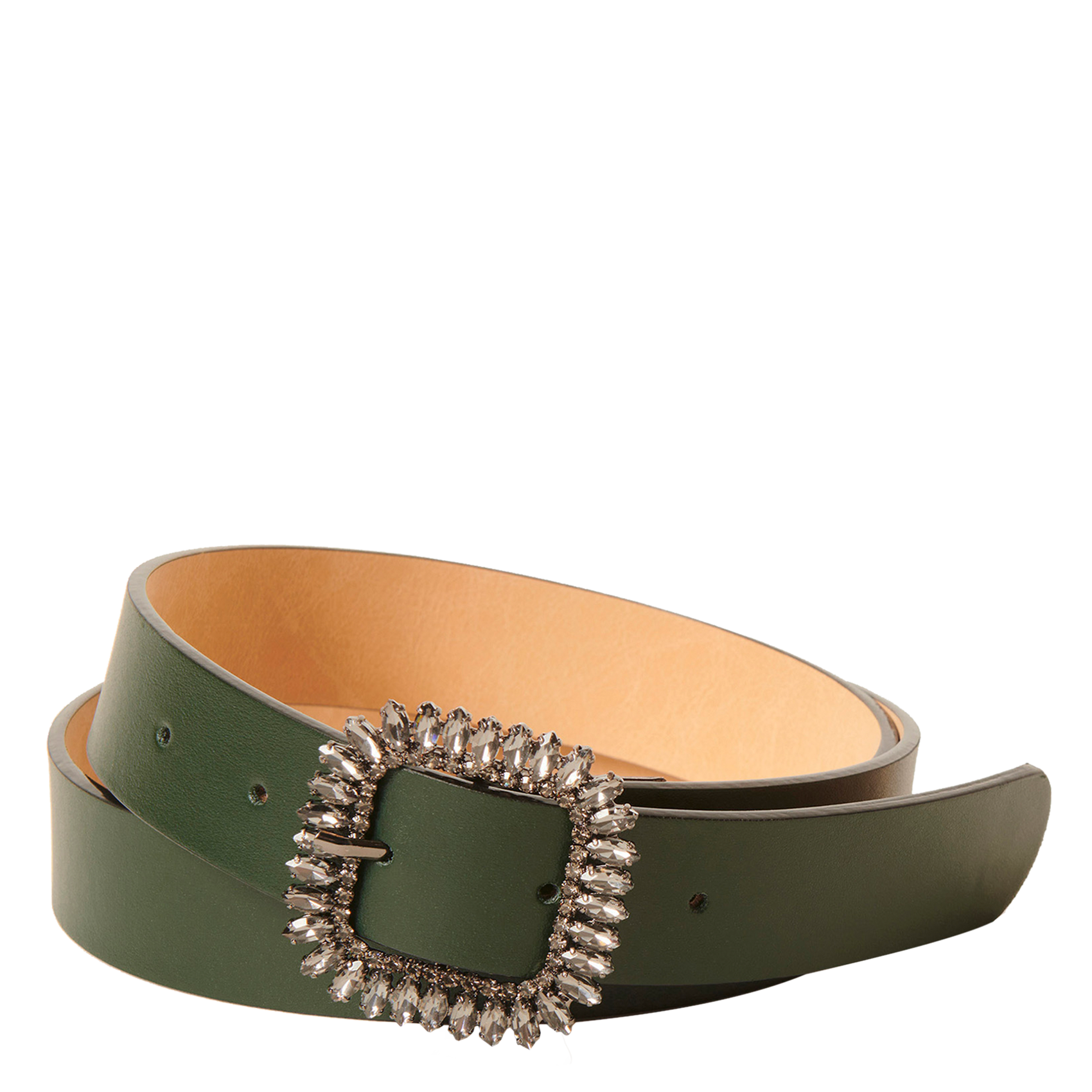 GIGI - Ceinture en cuir | Vert