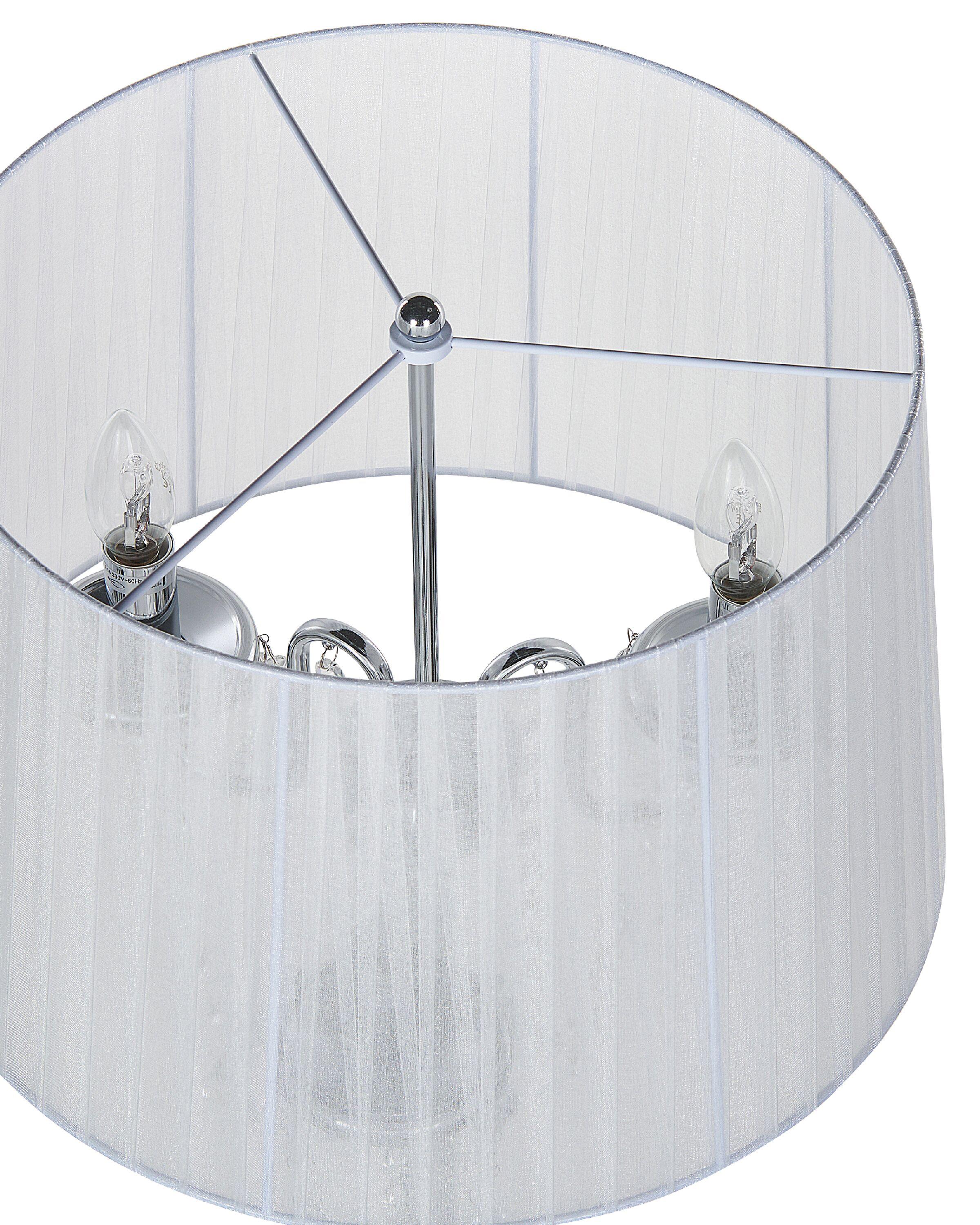 Staande lamp EVANS Metaal Wit