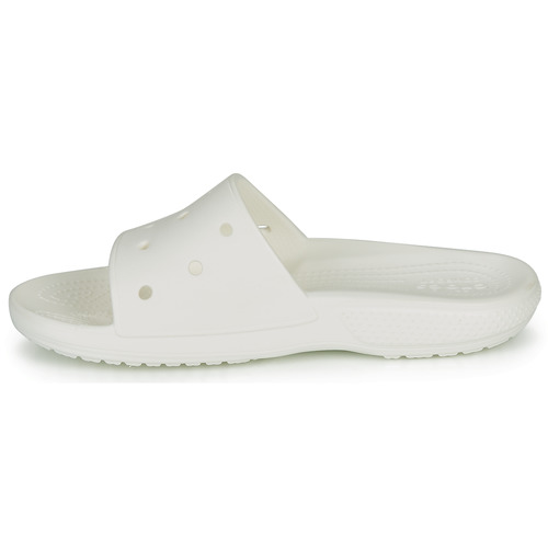 Crocs - CLASSIC CROCS SLIDE - Blanc