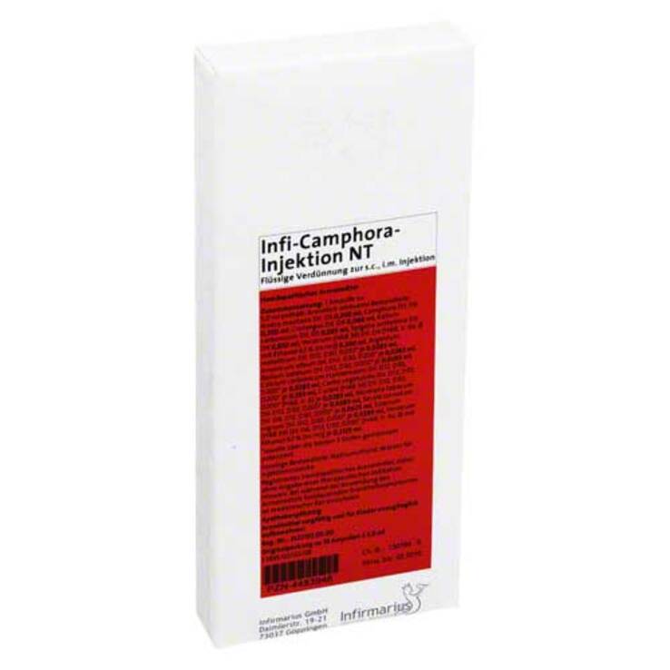 INFI Camphora Injektion NT, 10X5 ml
