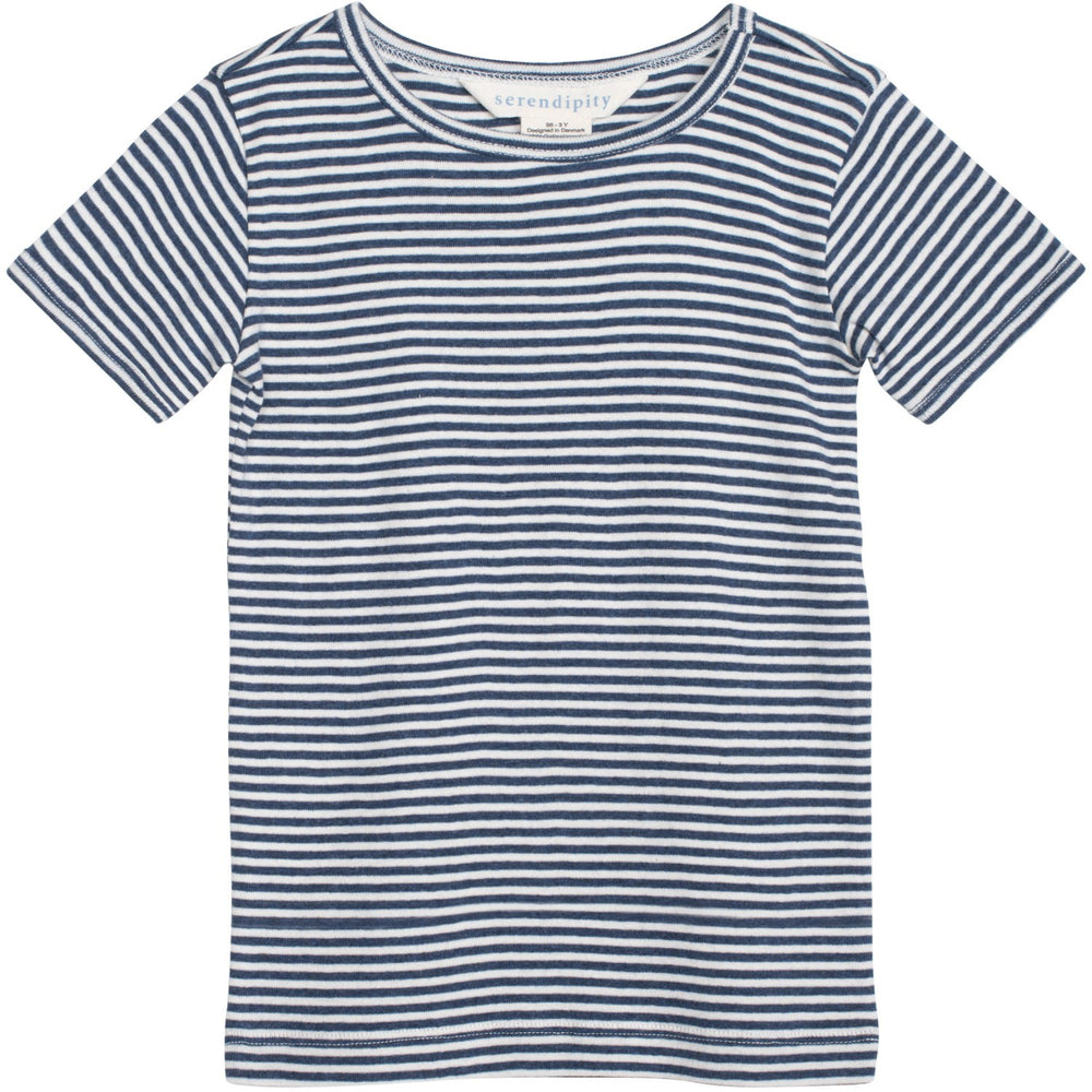 Køb Serendipity Navy/Offwhite T-Shirt Stripe