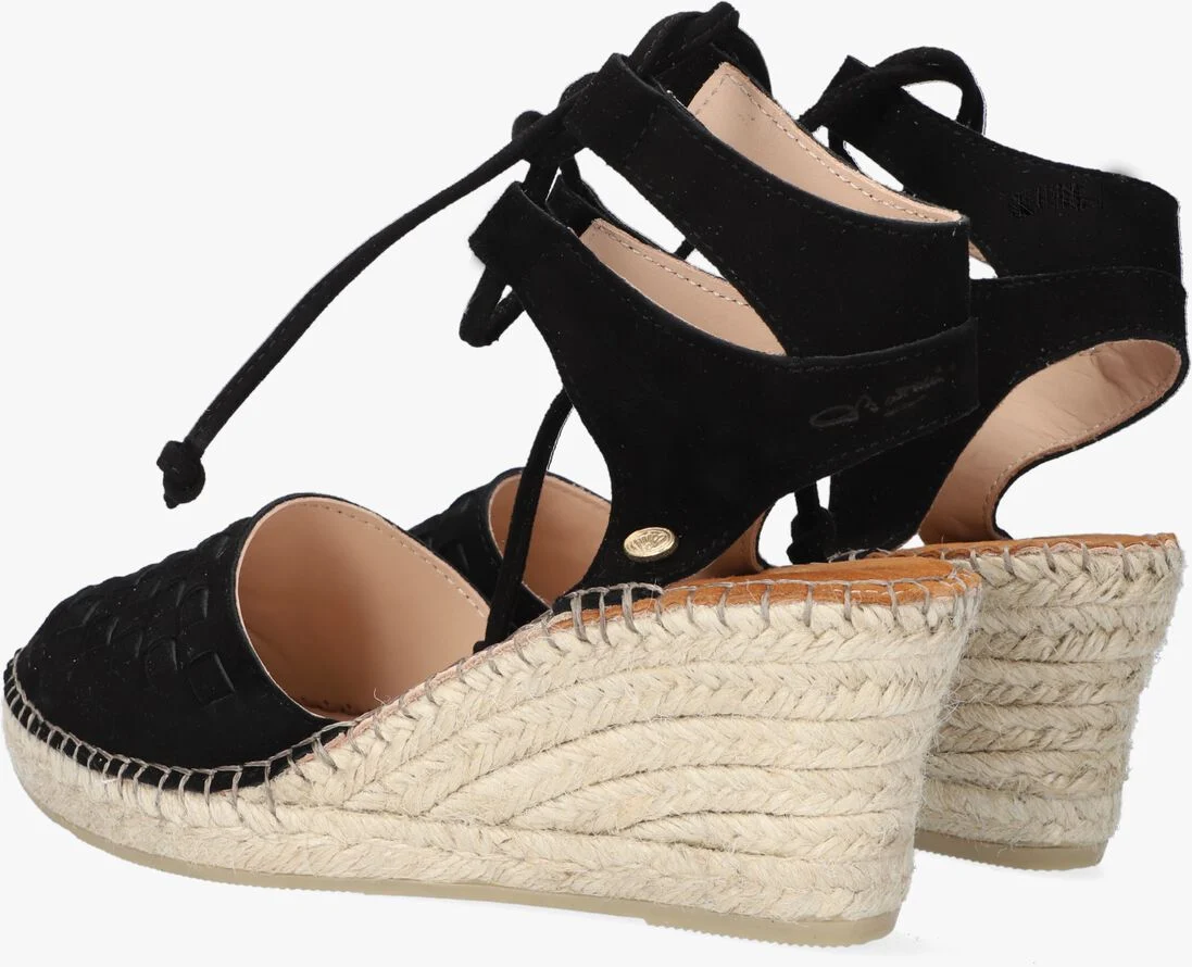 FRED DE LA BRETONIERE zwarte fred de la bretoniere espadrilles 153010202