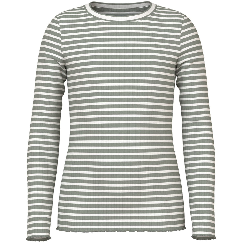 Køb Name It Shadow Cloud Dancer Nkfvemma Ls Slim Top