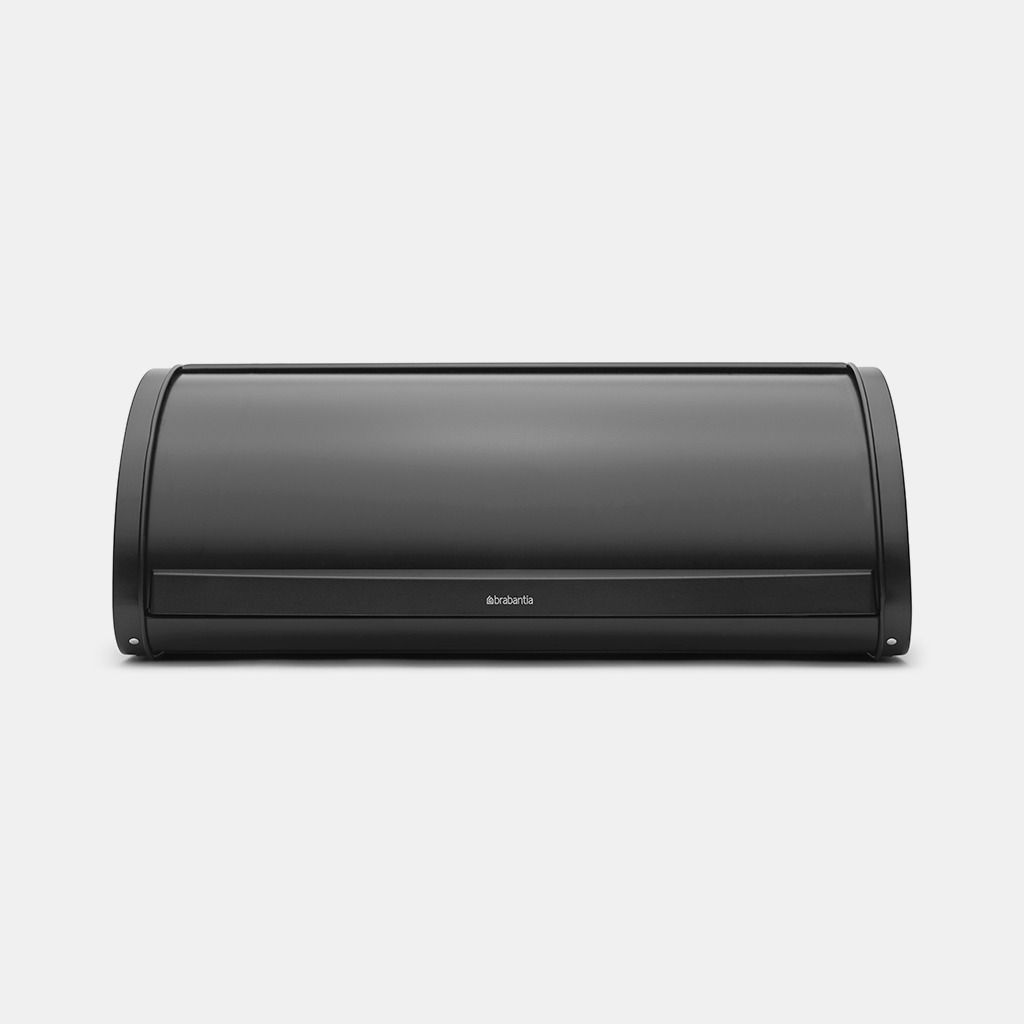 Broodtrommel met schuifdeksel, Regular - Matt Black