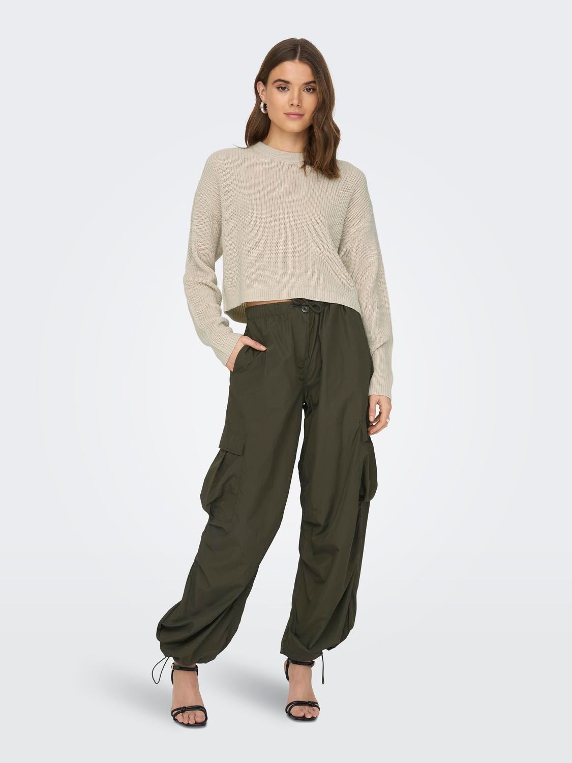 ONLMALAVI Strickpullover Pumice Stone