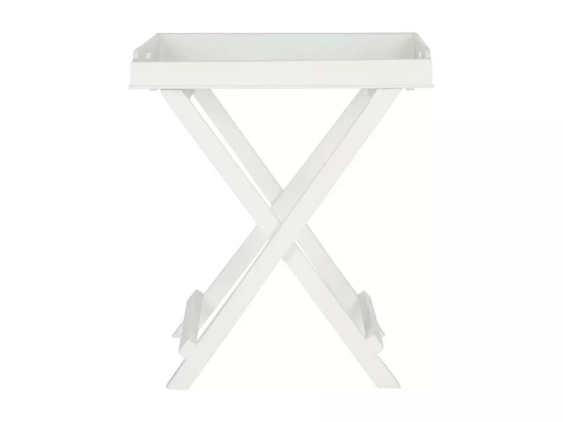 Table d'appoint Blanc 47 X 68 X 73.66 cm - Doretha
