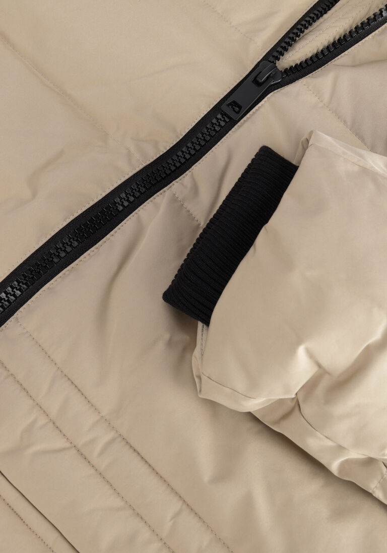 MSCH COPENHAGEN beige msch copenhagen gewatteerde jas pavinaria jacket