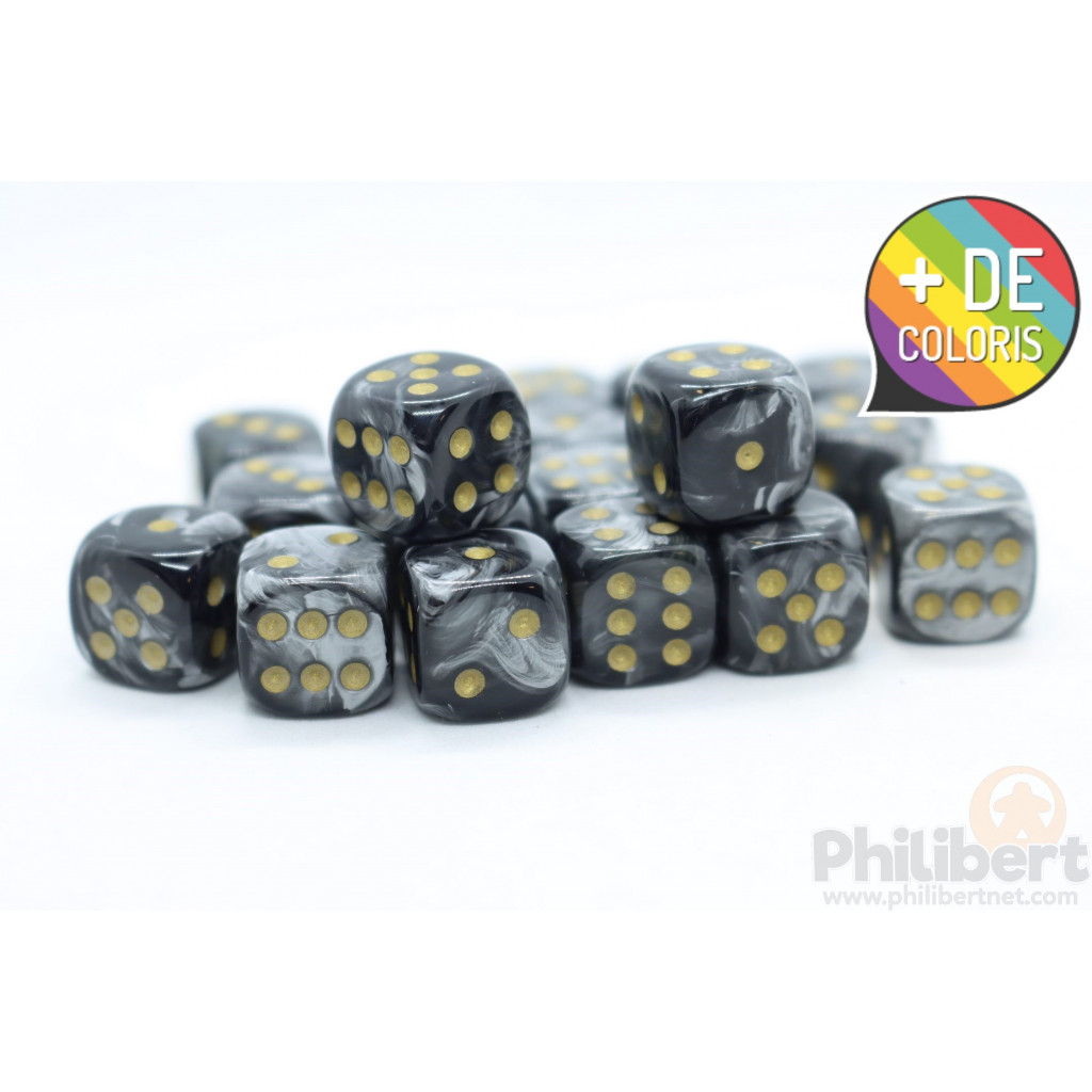 Set de 36 Dés Chessex : Lustrous