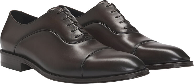 BOSS Derrek_Oxfr_buctpi Dark brown