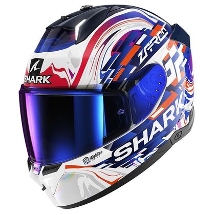 Casque Shark SKWAL i3 REPLICA ZARCO GP DE FCE - Blanc / Violet