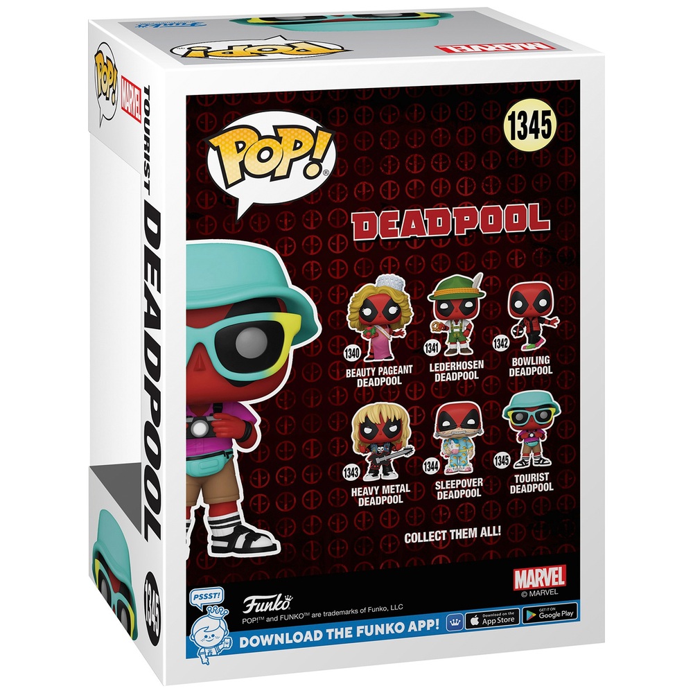 POP! Vinyl Marvel 1345: Tourist Deadpool