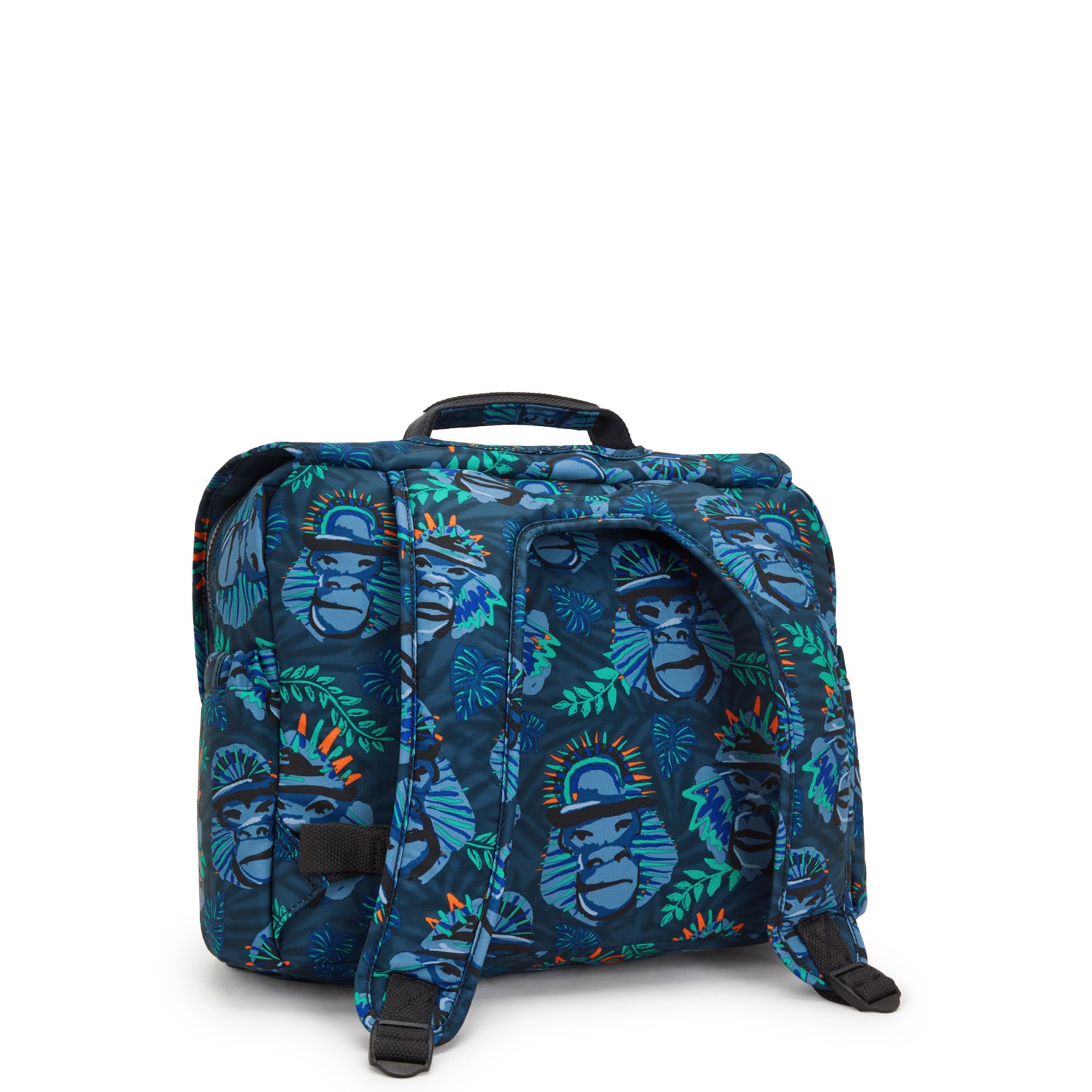 CODIE M  Cartable de taille moyenne avec bretelles rembourrées ajustables - Blue Monkey Fun