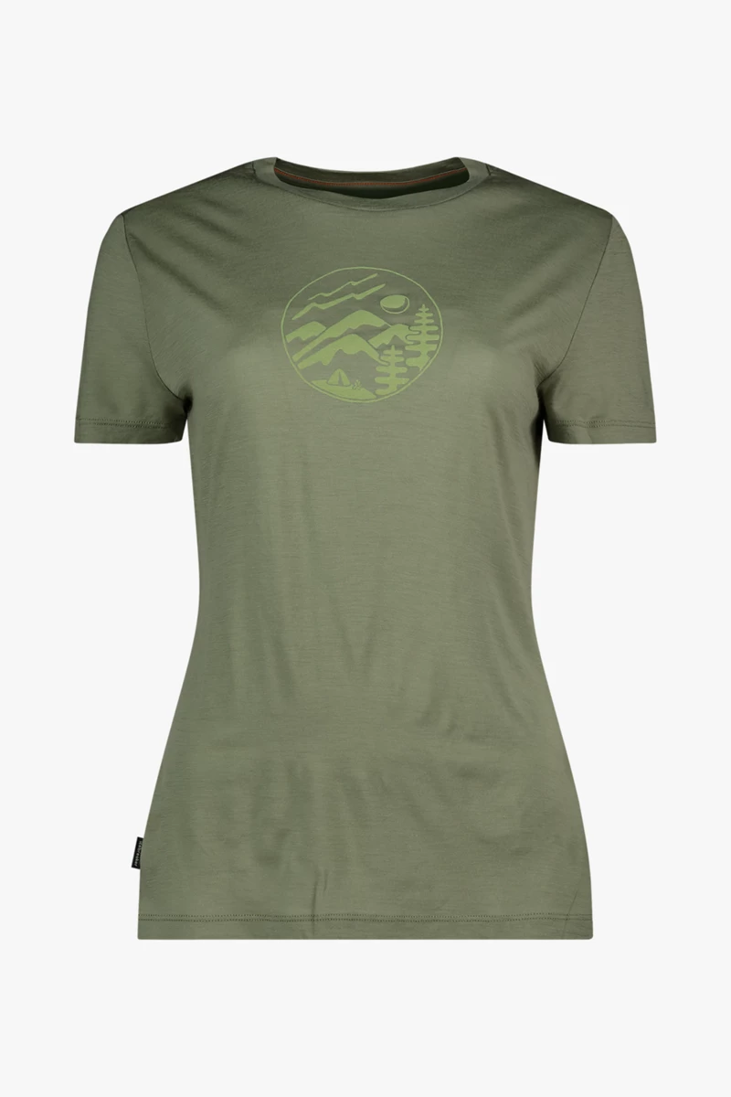 icebreaker Merino 150 Tech Lite III Camping Circle Damen T-Shirt