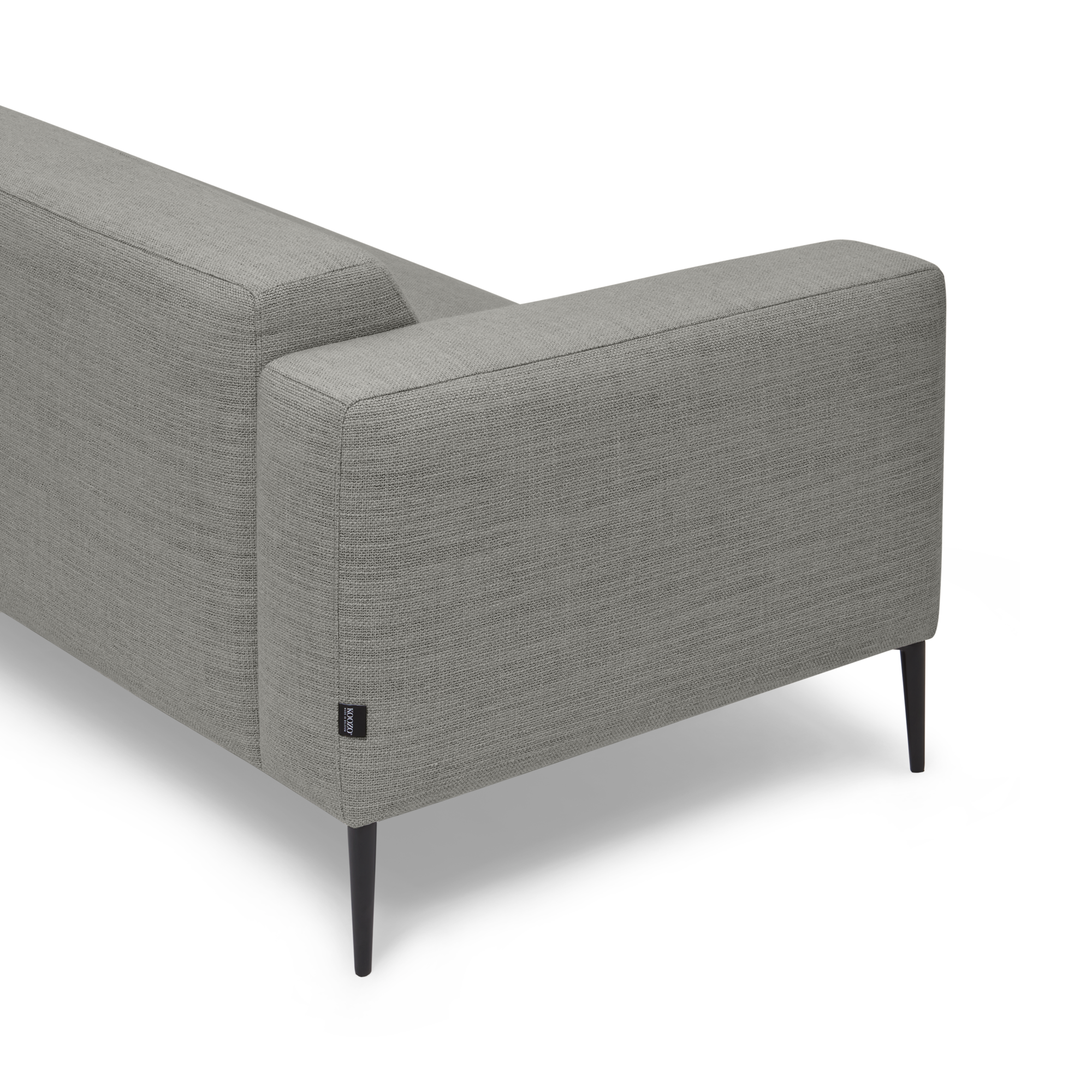 Hoekbank Fay rechts grijs