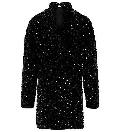 Kids Only Kjole - KogConfidencels Sequins - Sort