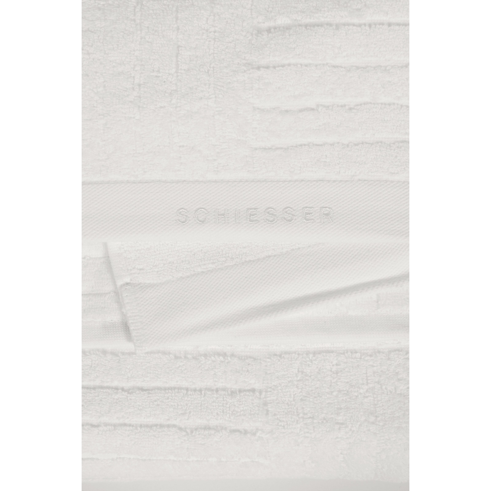Schiesser Badetuch 70x180cm weiss