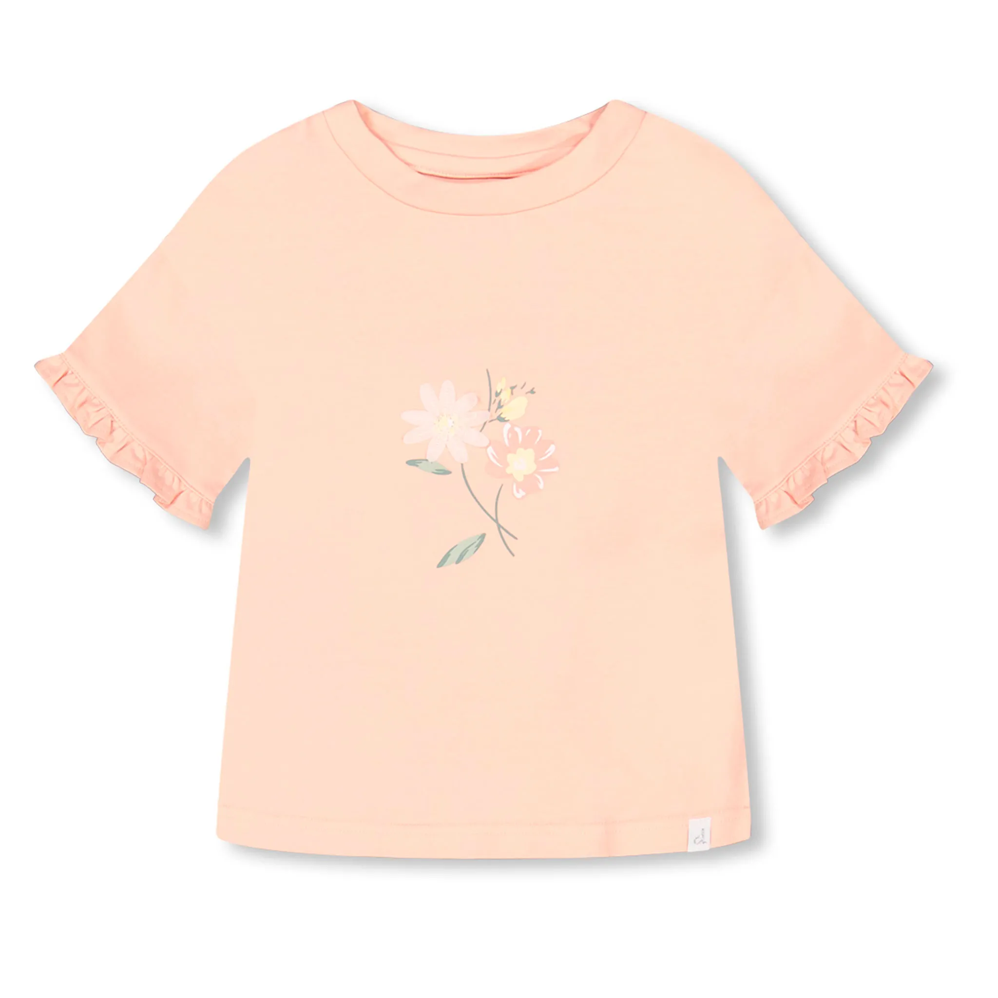 Deux par Deux T-shirt Fleur Romantique 3-6ans