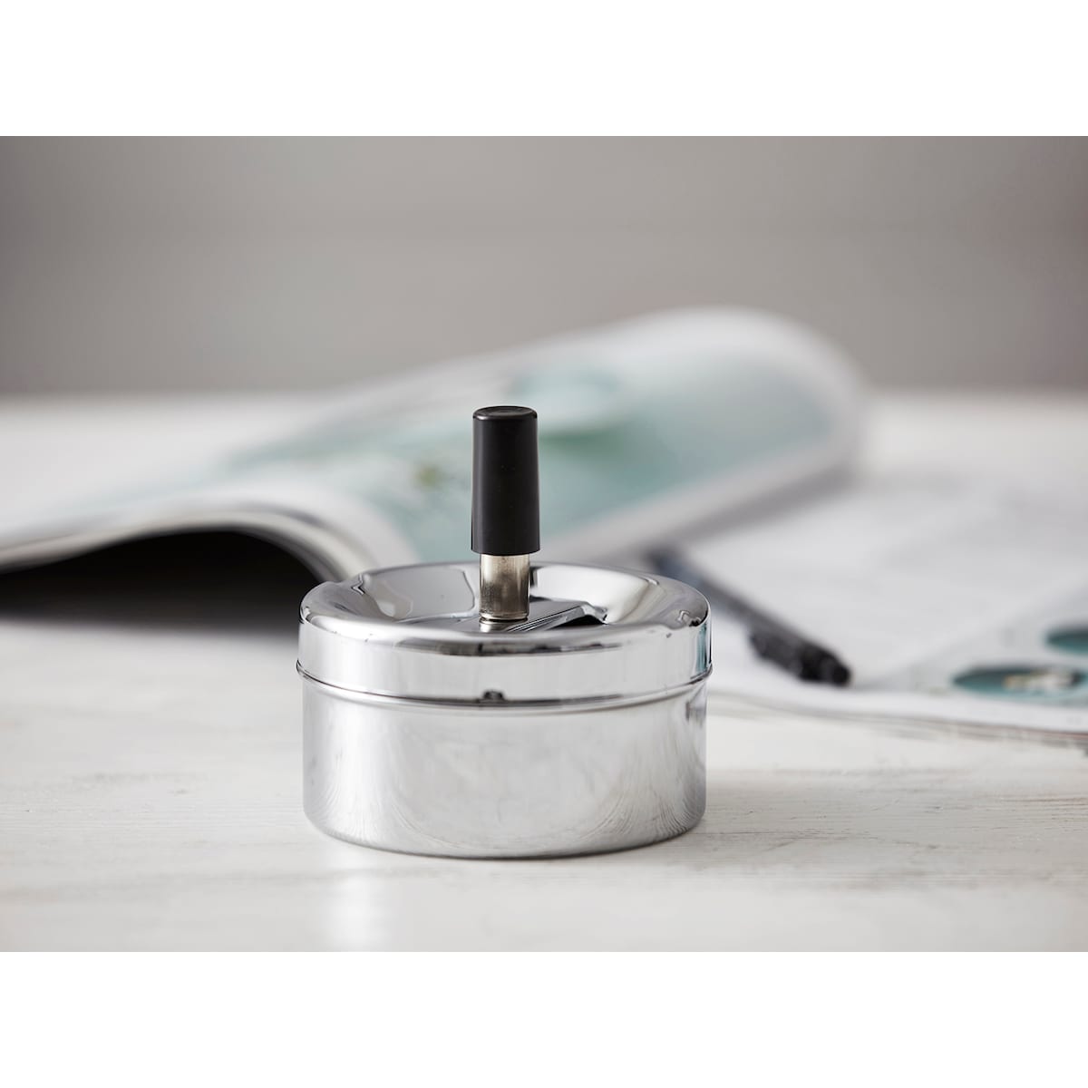 Funktion Ashtray Dia. 9 cm chrome