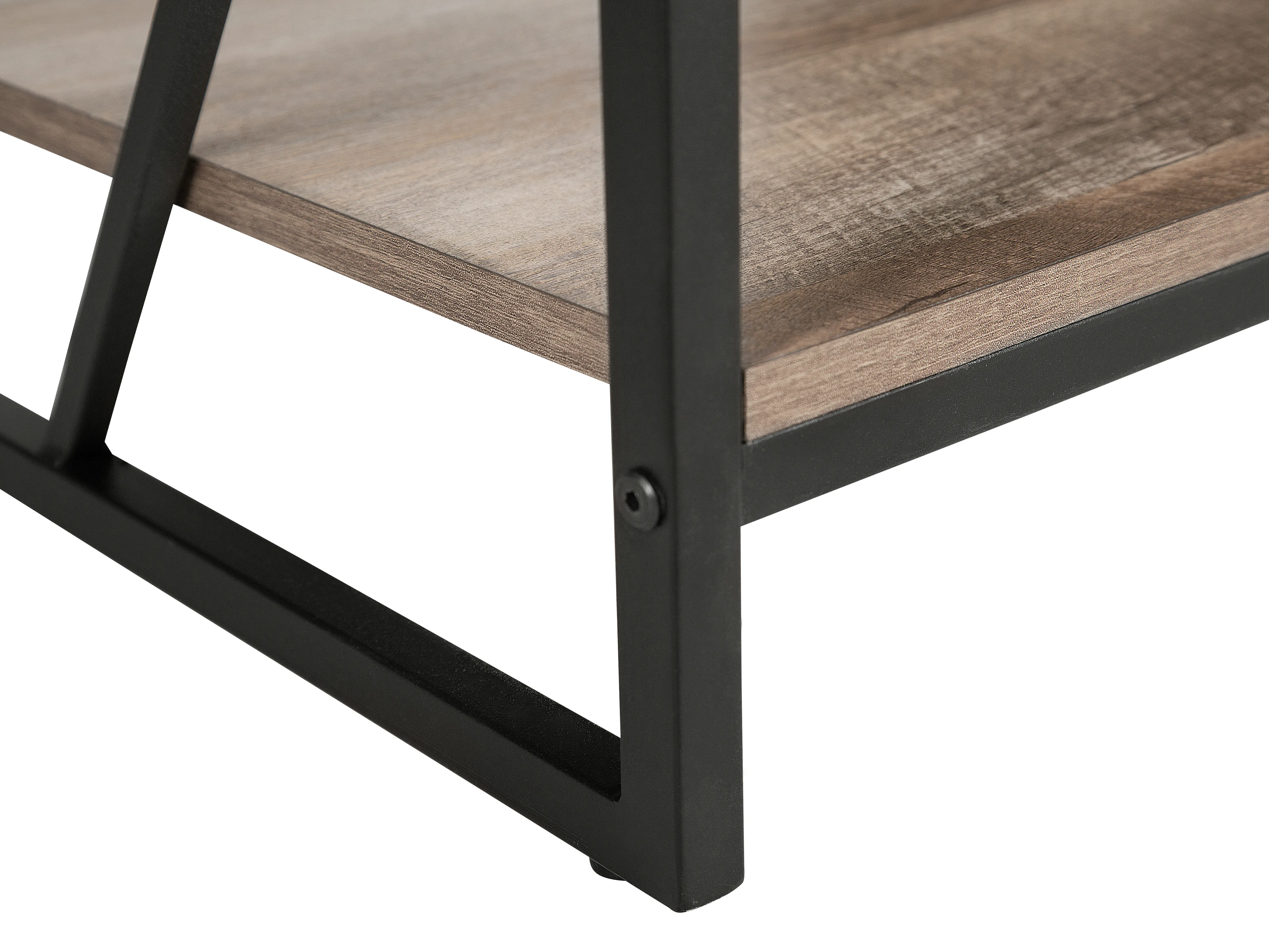 TV-meubel FORRES Bruin/zwart